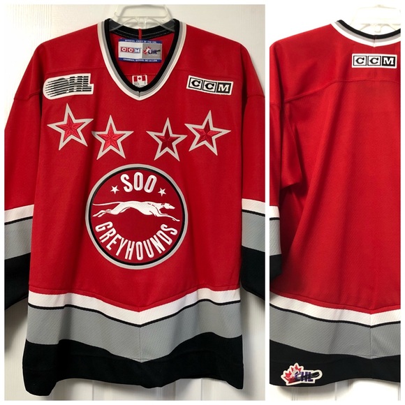 CCM Other - ⛔️SOLD⛔️ CCM SOO GREYHOUNDS CHL JERSEY